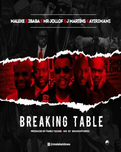 Maleke - Breaking Table (feat. 2Baba, Mr Jollof, J Martins, Ayirimami)