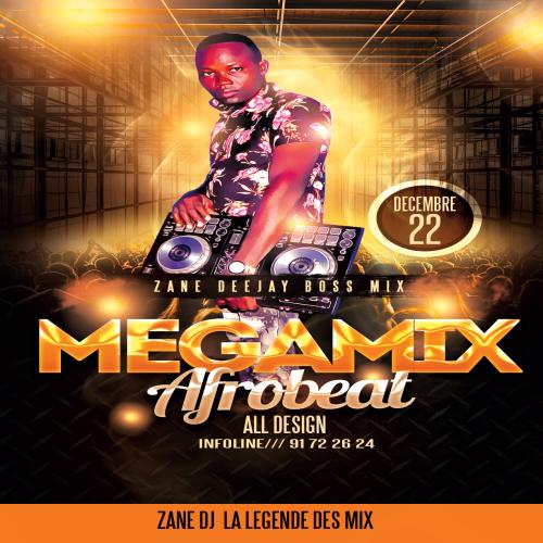 DJ Zane - Megamix Afrobeats Design Décembre 2022