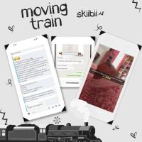 Skiibii Moving Train artwork